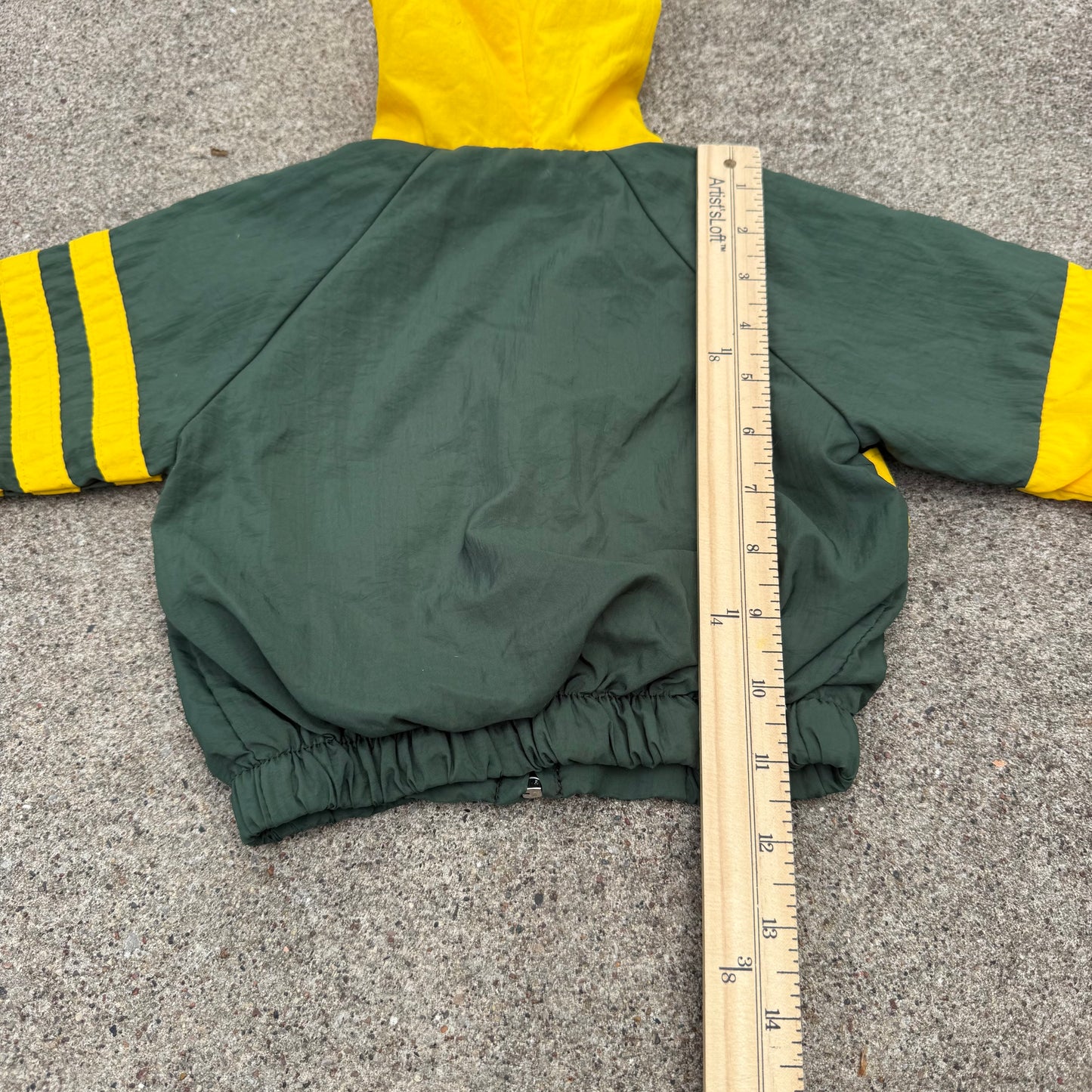 Vintage 1990's Green Bay Packers Windbreaker Jacket - 12 Months