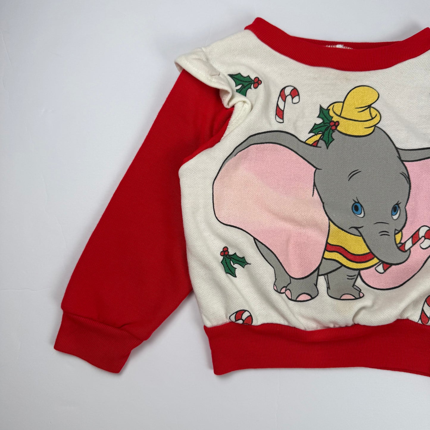 Vintage Dumbo Christmas Sweatshirt - 24 Months