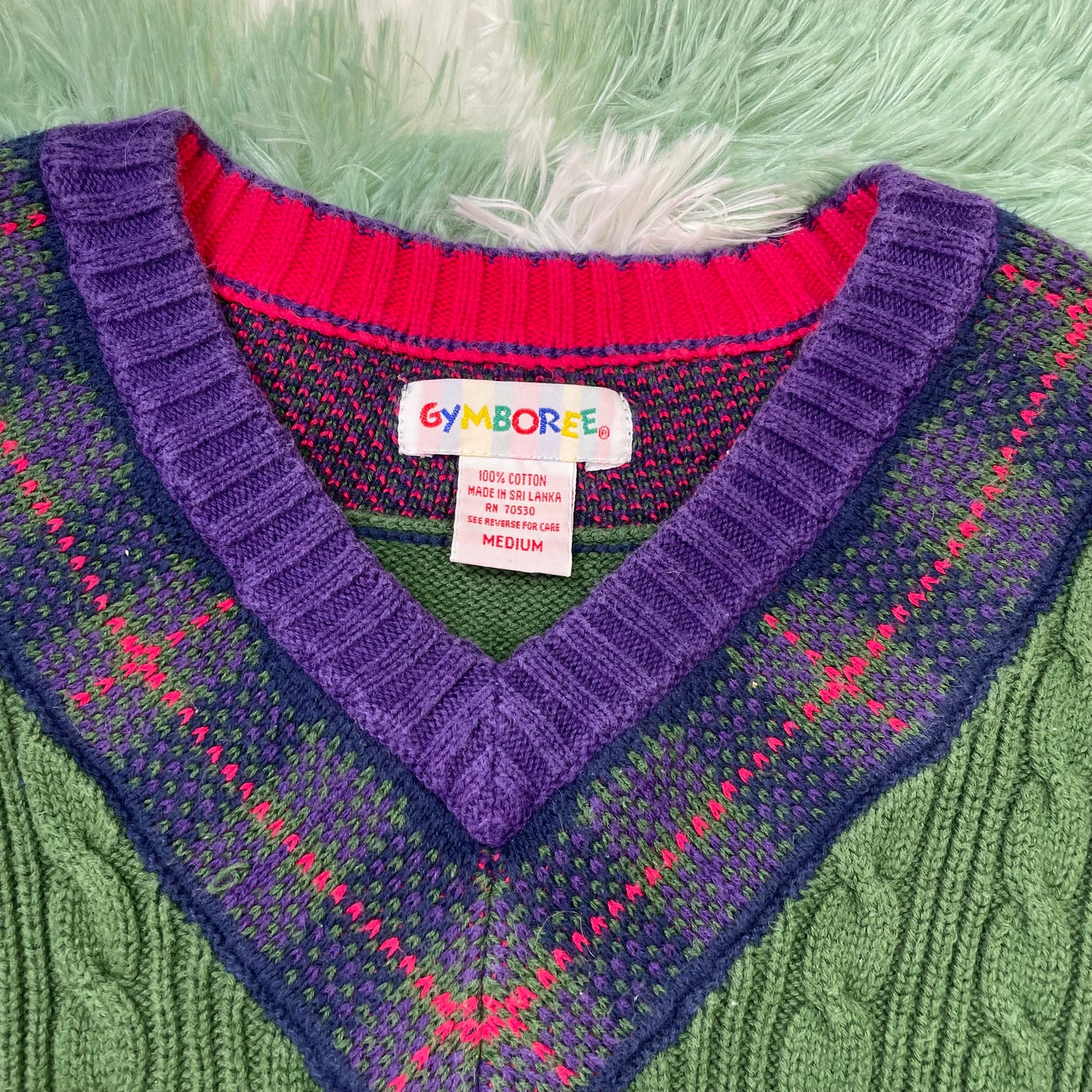 Vintage Gymboree Knit Sweater - Medium