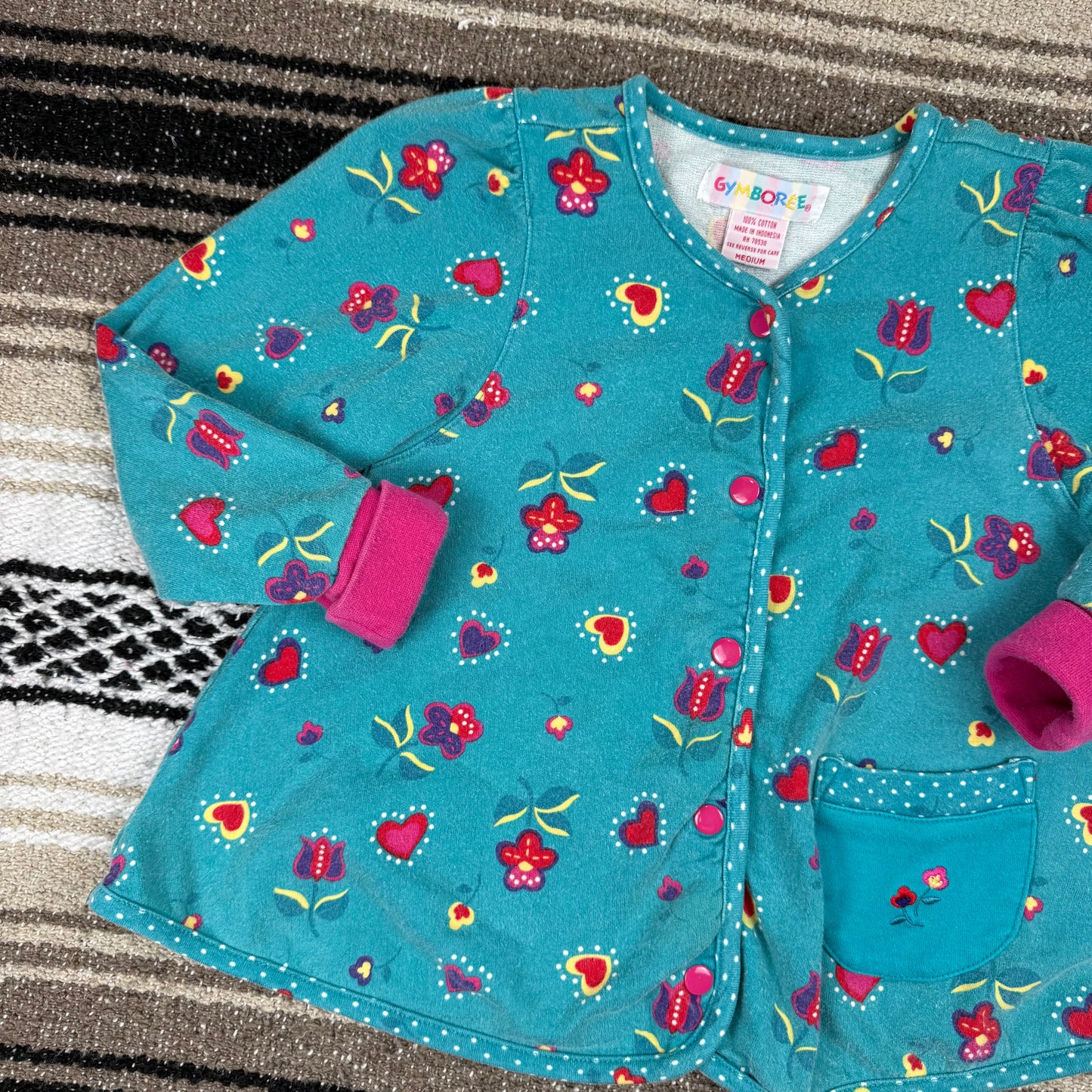 Vintage Gymboree Tulip Flower Two Piece Set - Medium