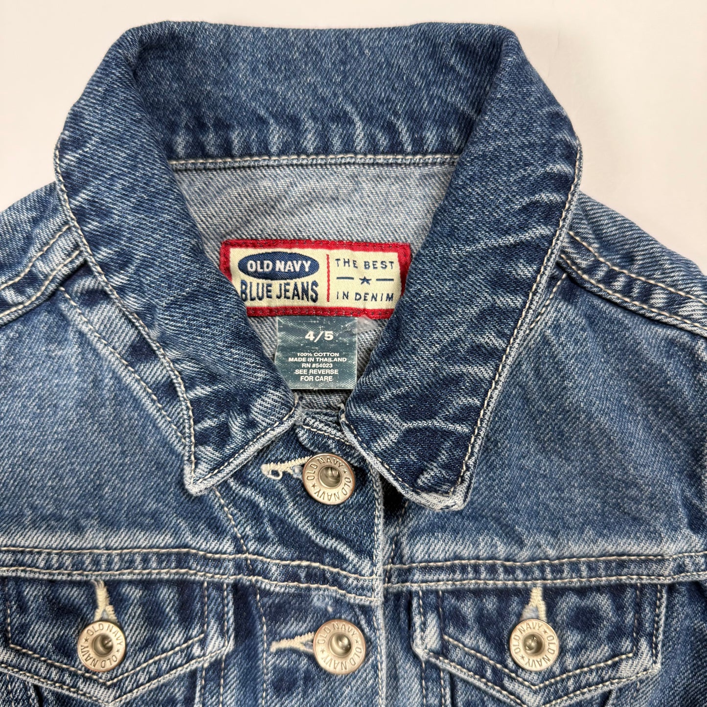 Y2K Old Navy Denim Jacket - 4/5T