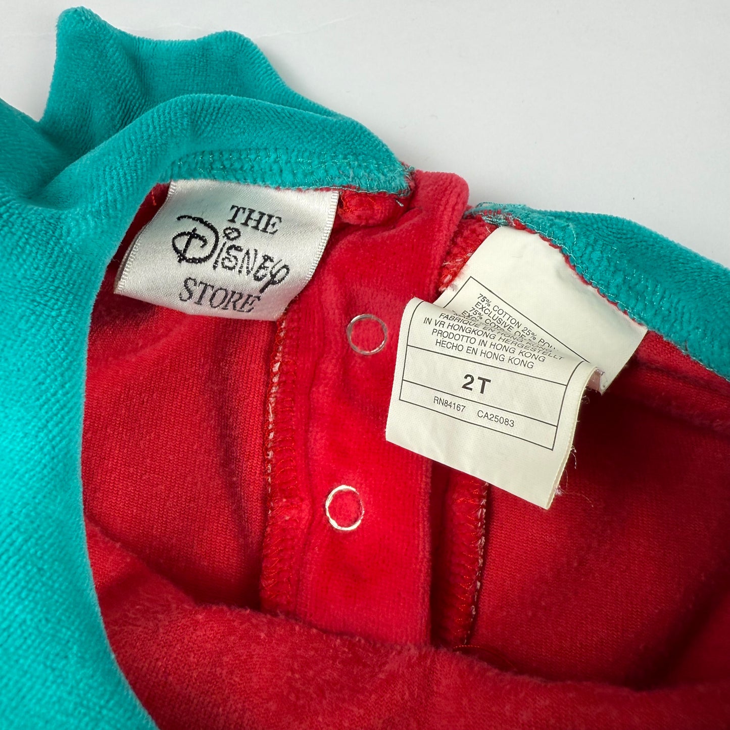 Vintage Velour Minnie Christmas Dress - 2T