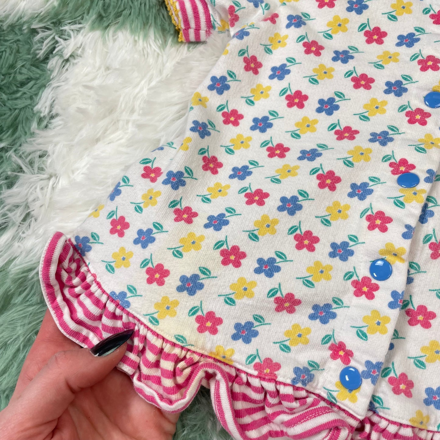 Vintage Gymboree Floral Shirt - XS