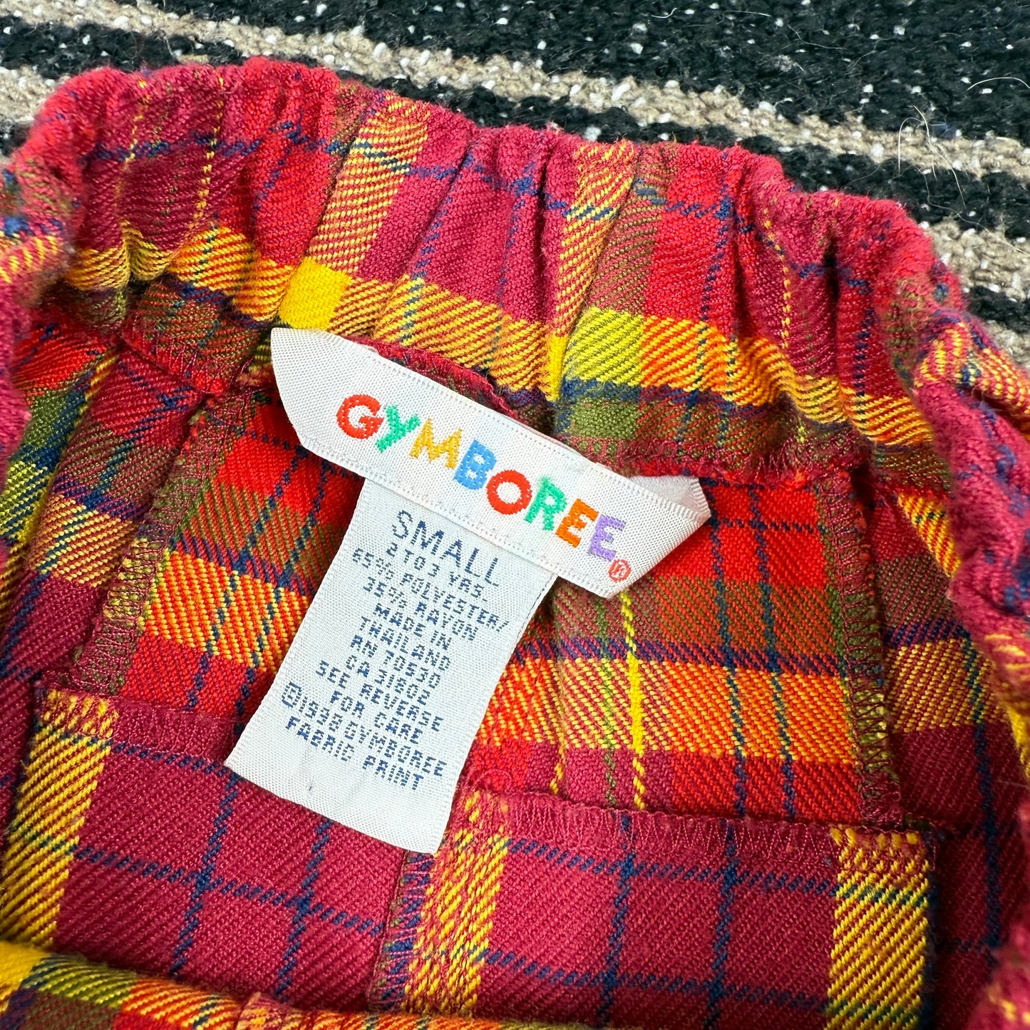 Vintage Gymboree Plaid Skort - Small