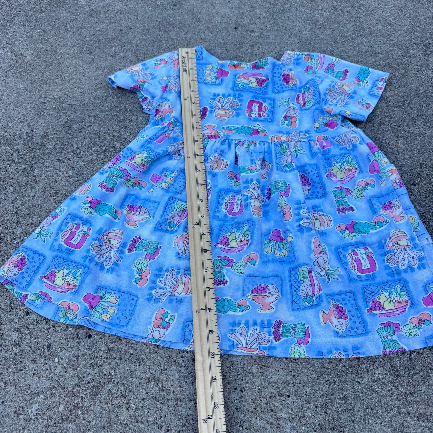 Vintage New Moves Garden Dress - 3/4T