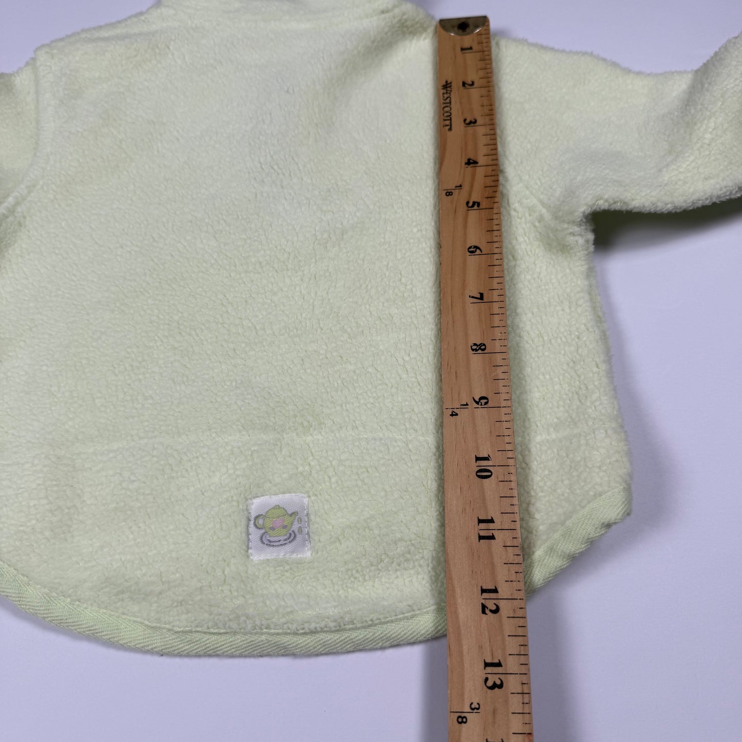 Y2K Miniwear Fleece Zip Up Sweatshirt - 3/6 Months