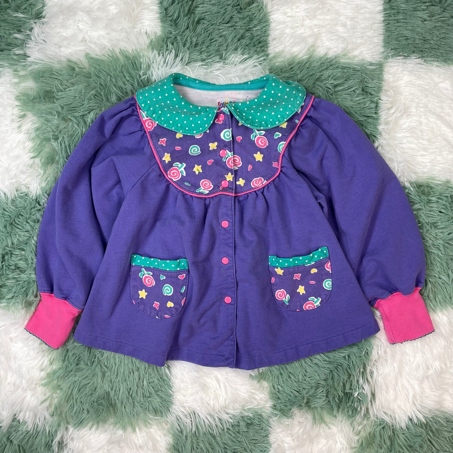 Vintage Gymboree Shirt and Leggings Set - Medium