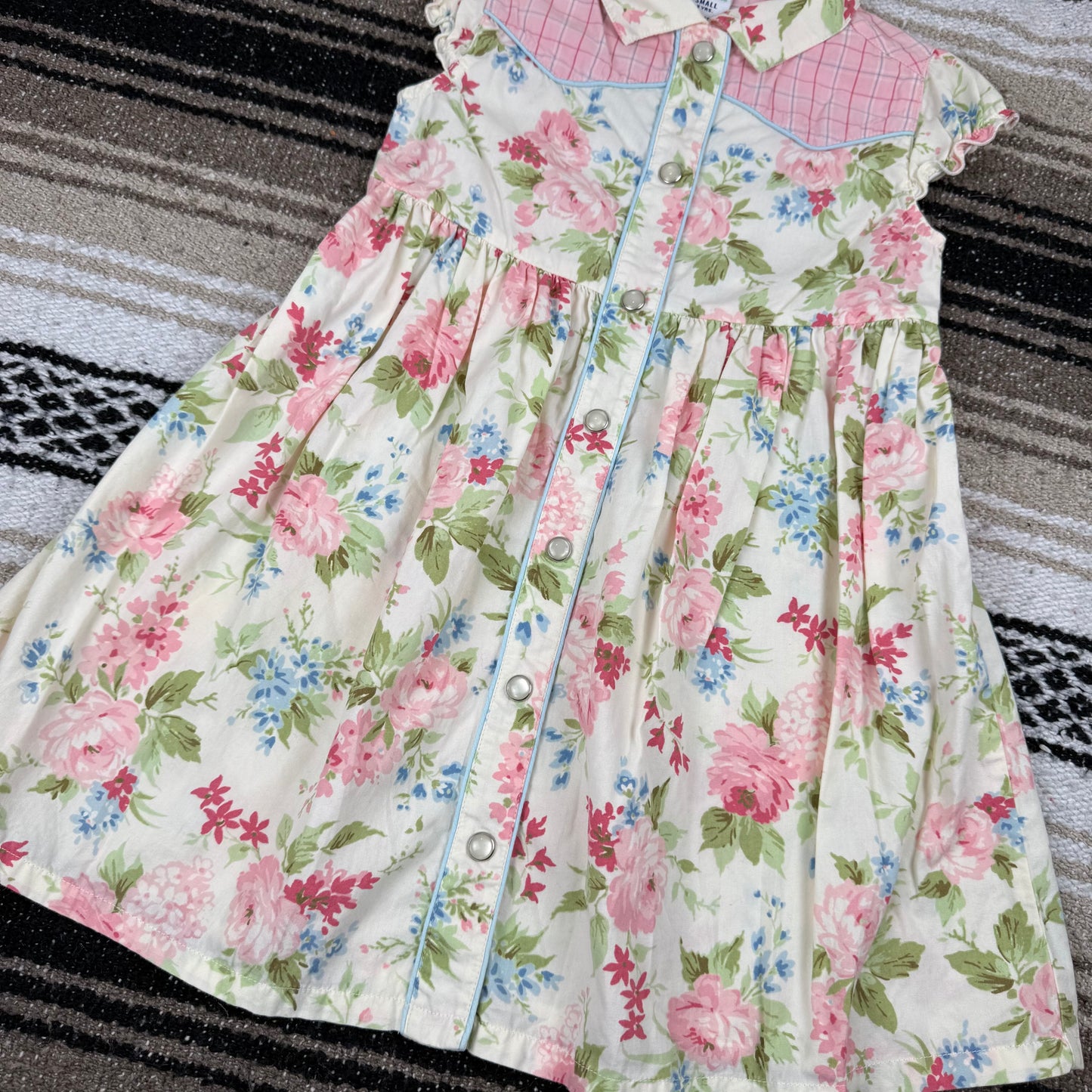 2001 Gymboree Floral Dress and Sweater Set - 3T