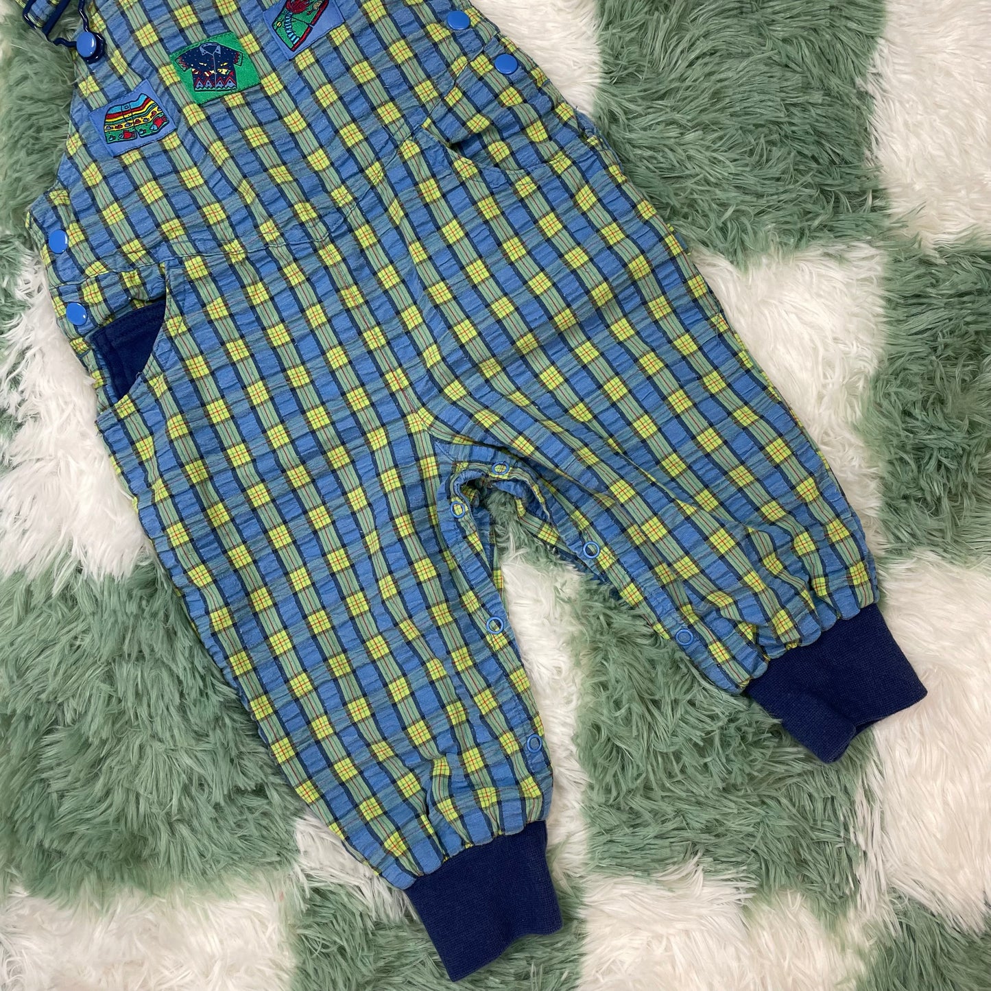 Vintage Gymboree Plaid Romper and Shirt Set - Infant