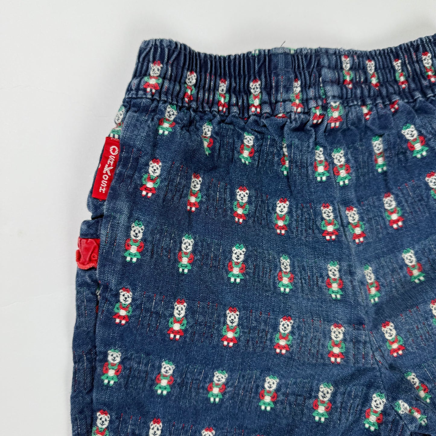 Vintage Oshkosh B'Gosh Christmas Bear Pants - 2T