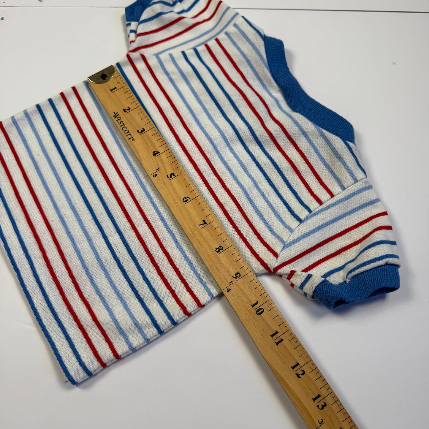 Vintage Health-Tex Striped Shirt - 12 Months