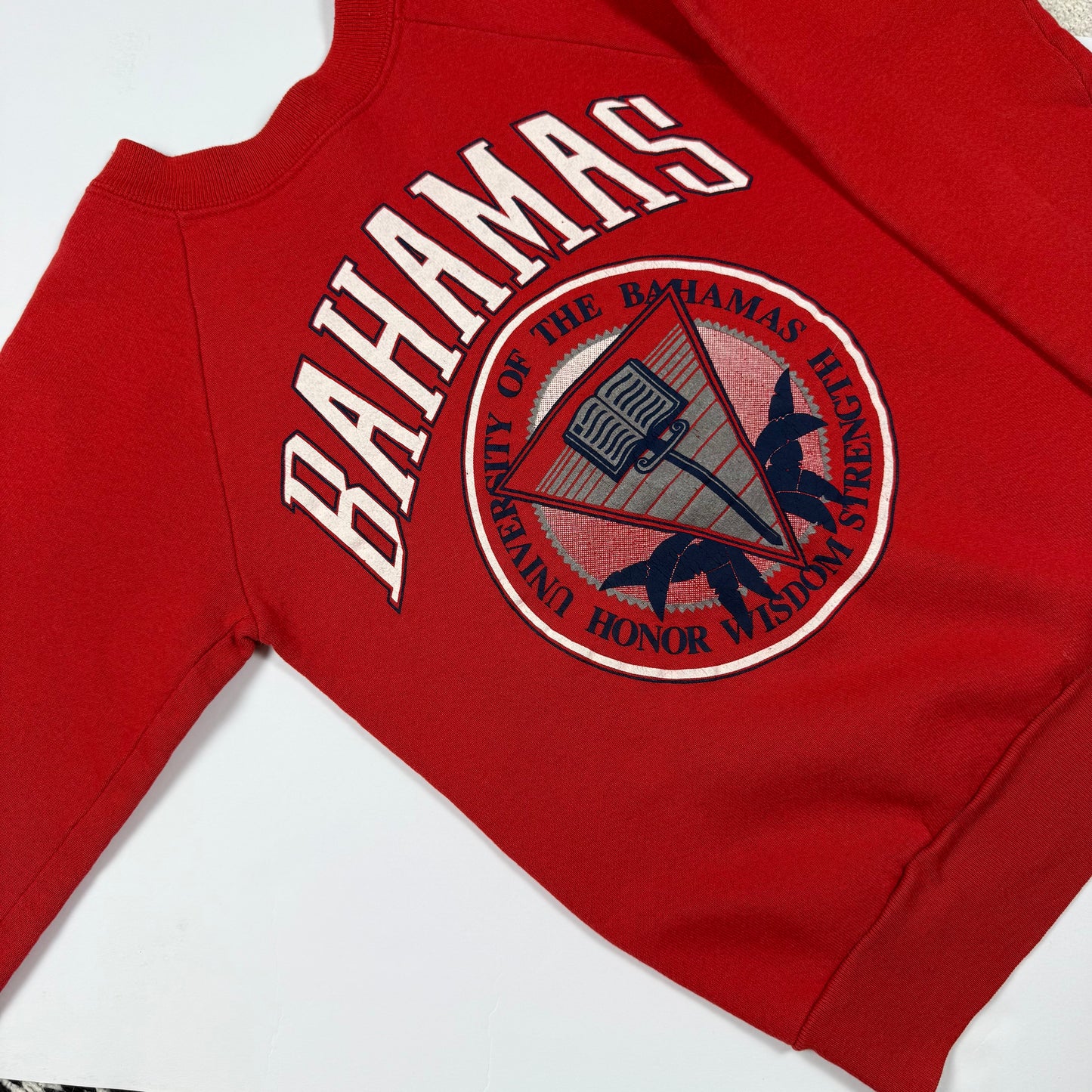 Vintage Bahamas Crewneck Sweatshirt - Youth Small