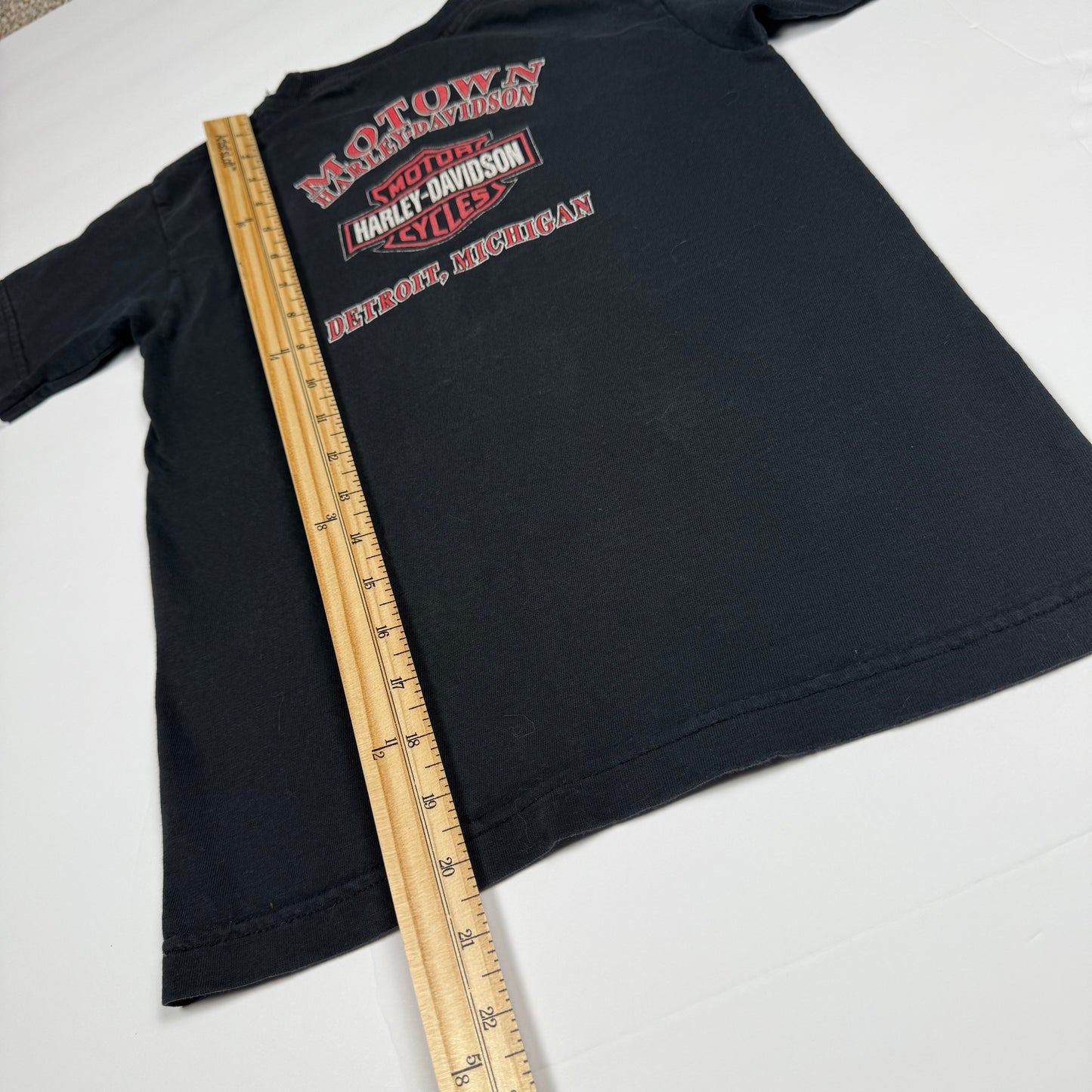 Vintage 2003 Harley Davidson Motown Detroit Michigan T-Shirt - Size 5T/6