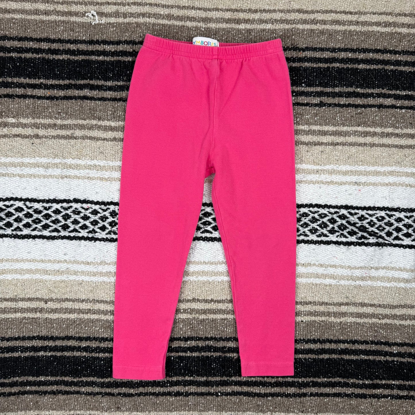 Vintage Gymboree Grey Pink Orange Heart Two Piece Set - XS