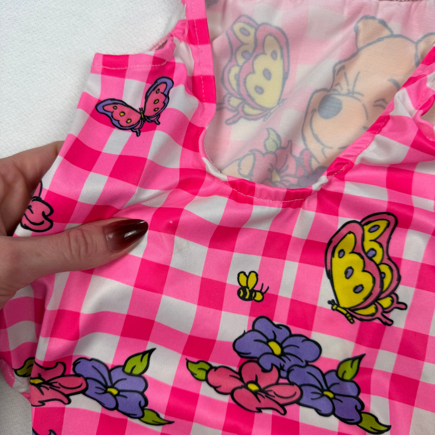 Vintage 1990's Winnie the Pooh Toddler Swimsuit - 2T