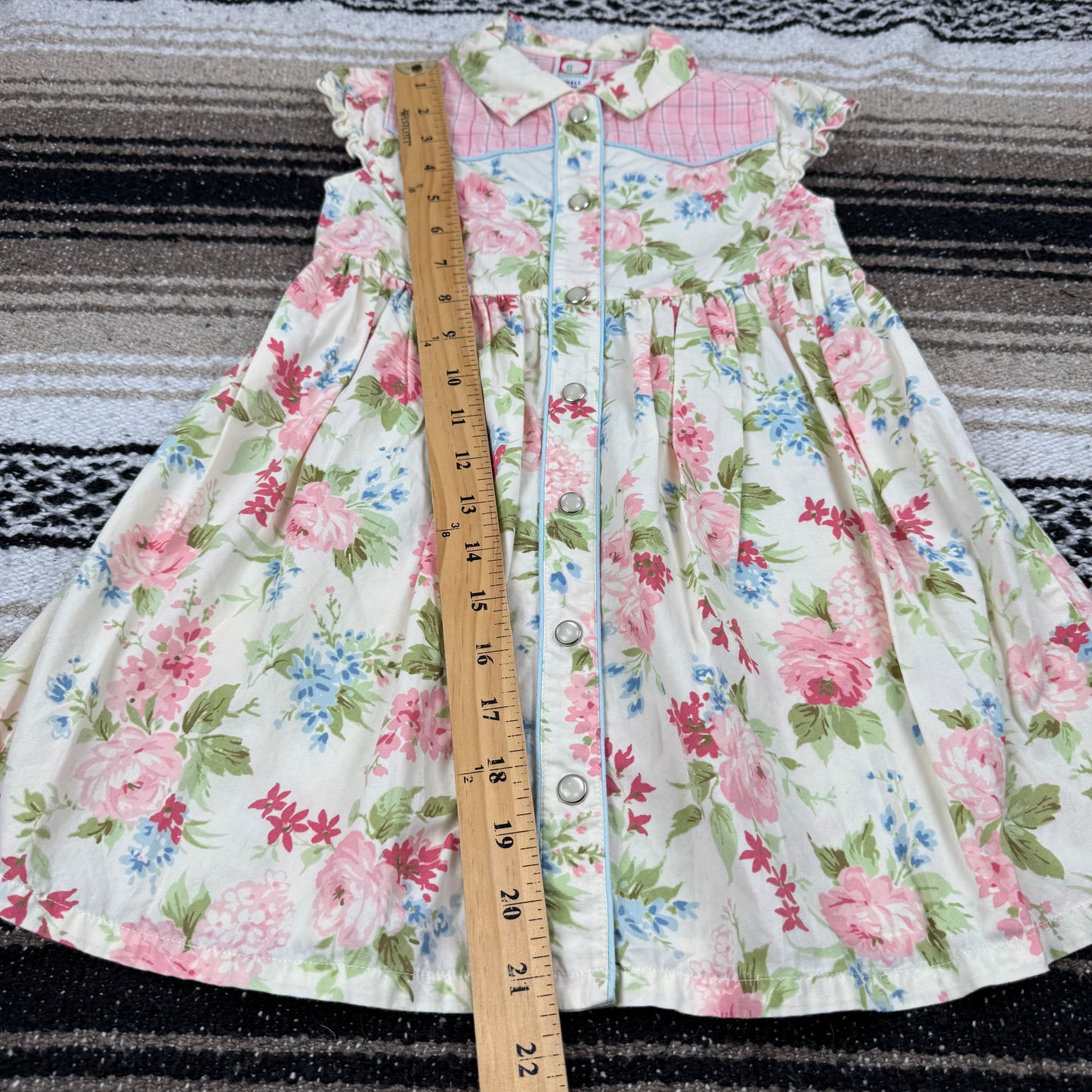 2001 Gymboree Floral Dress and Sweater Set - 3T