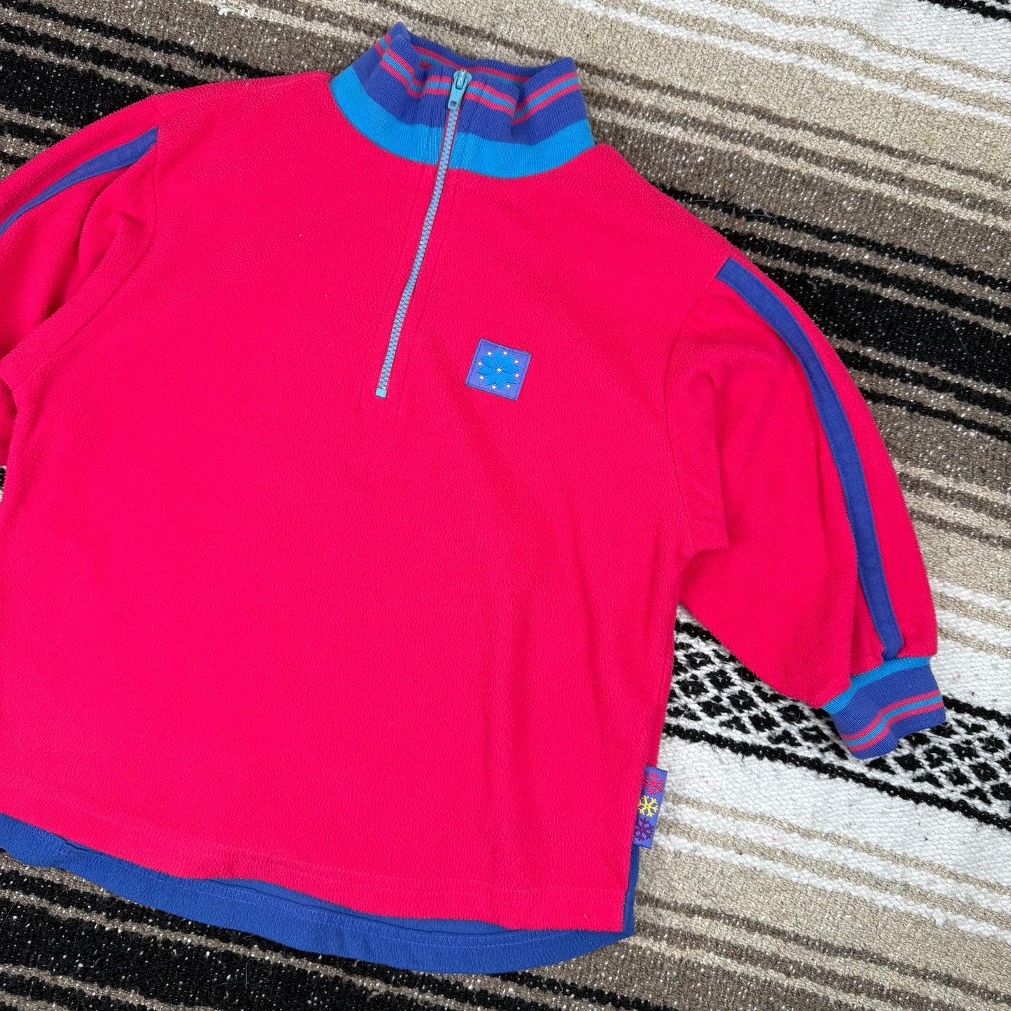 Vintage 1990's Gymboree Aspen Adventure Fleece Pullover Sweater - Small