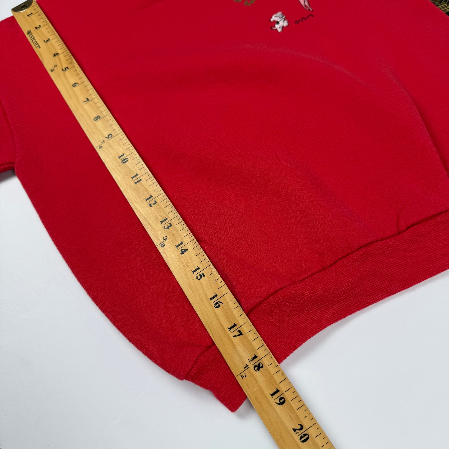 Vintage 1990's Betty Boop Embroidered Christmas Crewneck Sweatshirt - 5T