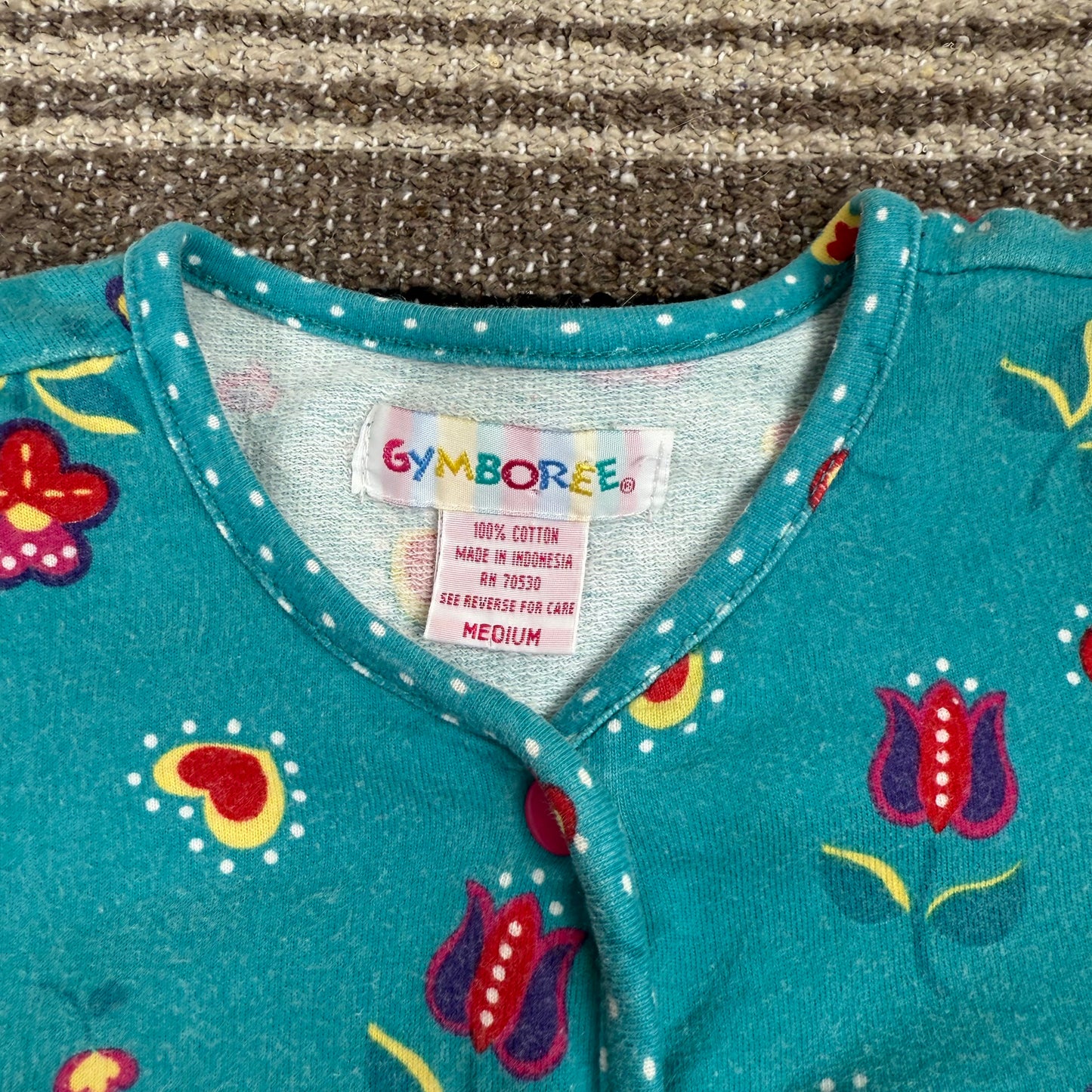 Vintage Gymboree Tulip Flower Two Piece Set - Medium