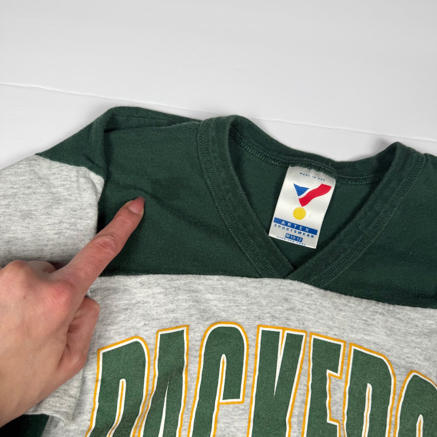 Vintage 1992 Green Bay Packers Shirt - Youth 6/7