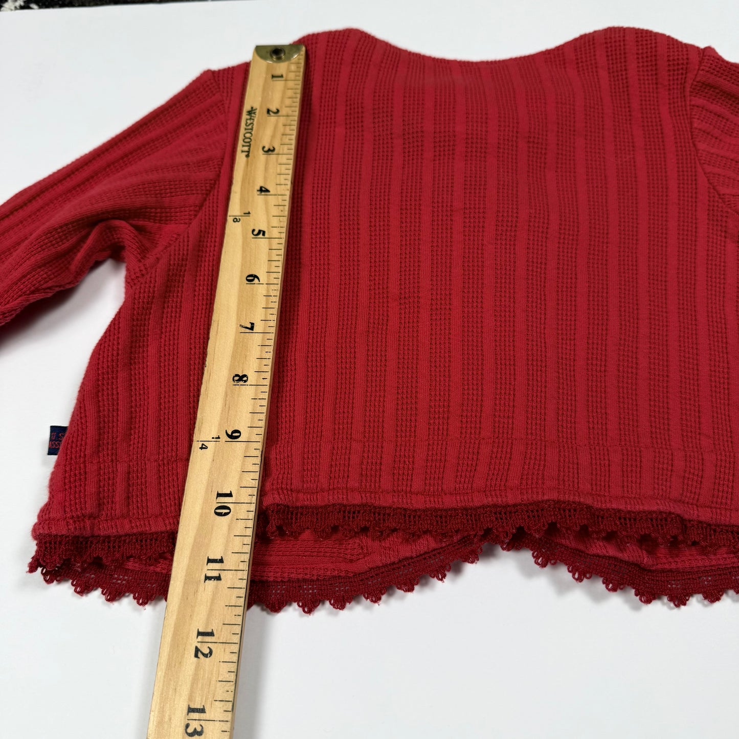 Y2K US Polo Button Down Cardigan - 18 Months