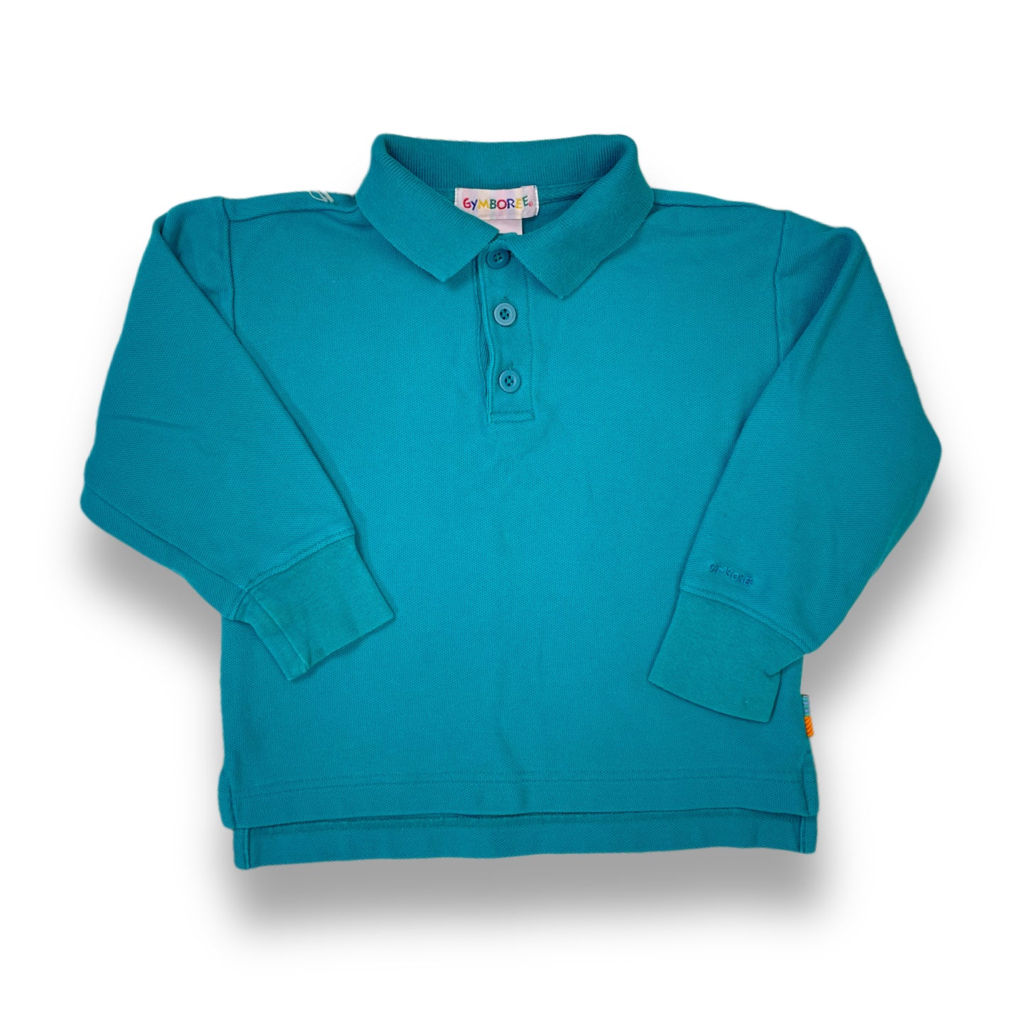 Vintage Gymboree Teal Collared Shirt - Medium