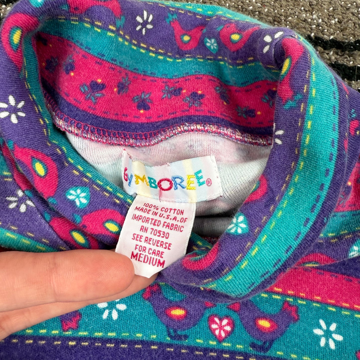 Vintage Gymboree Turtleneck Shirt - Medium