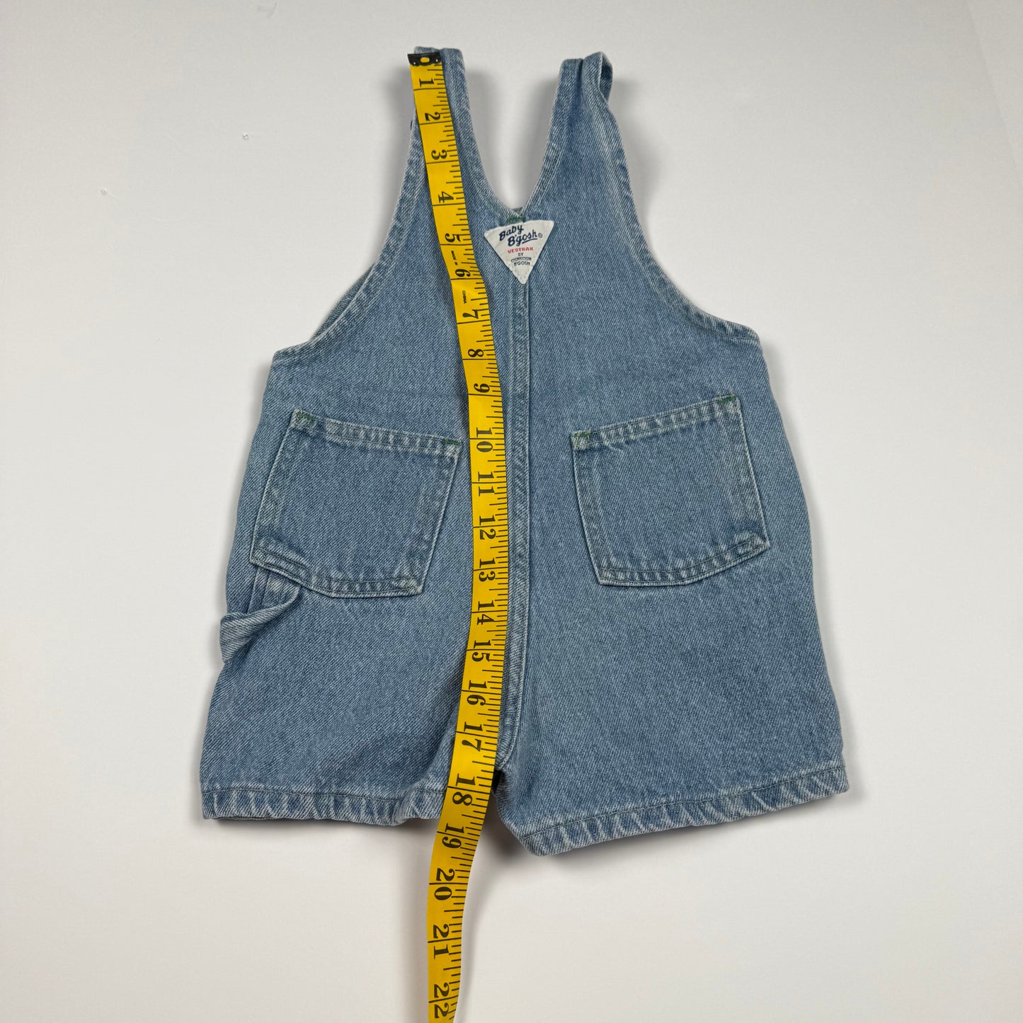 Vintage Oshkosh B'Gosh Denim Shortalls - 24 Months