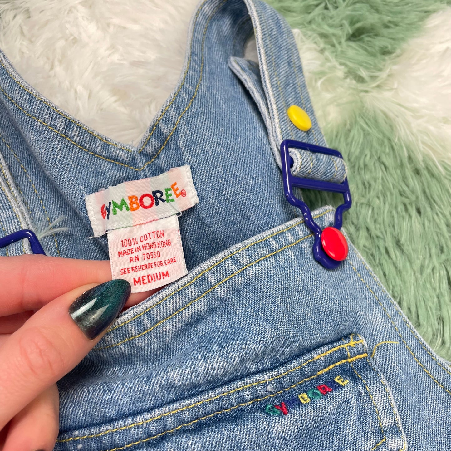 Vintage Gymboree Denim Overalls - Medium