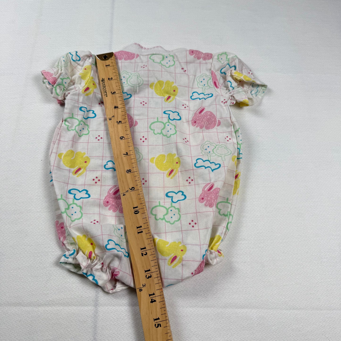 Vintage Health-Tex Bunny Easter Romper - 9 Months