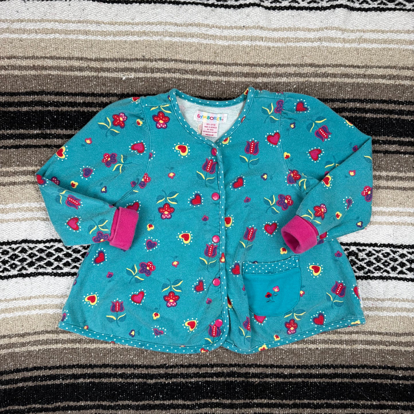 Vintage Gymboree Tulip Flower Two Piece Set - Medium
