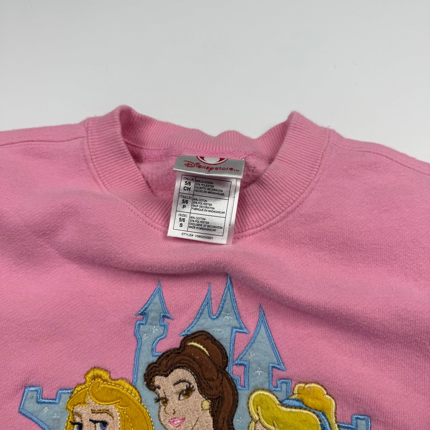 Y2K Disney Princess Crewneck Sweatshirt - 5T