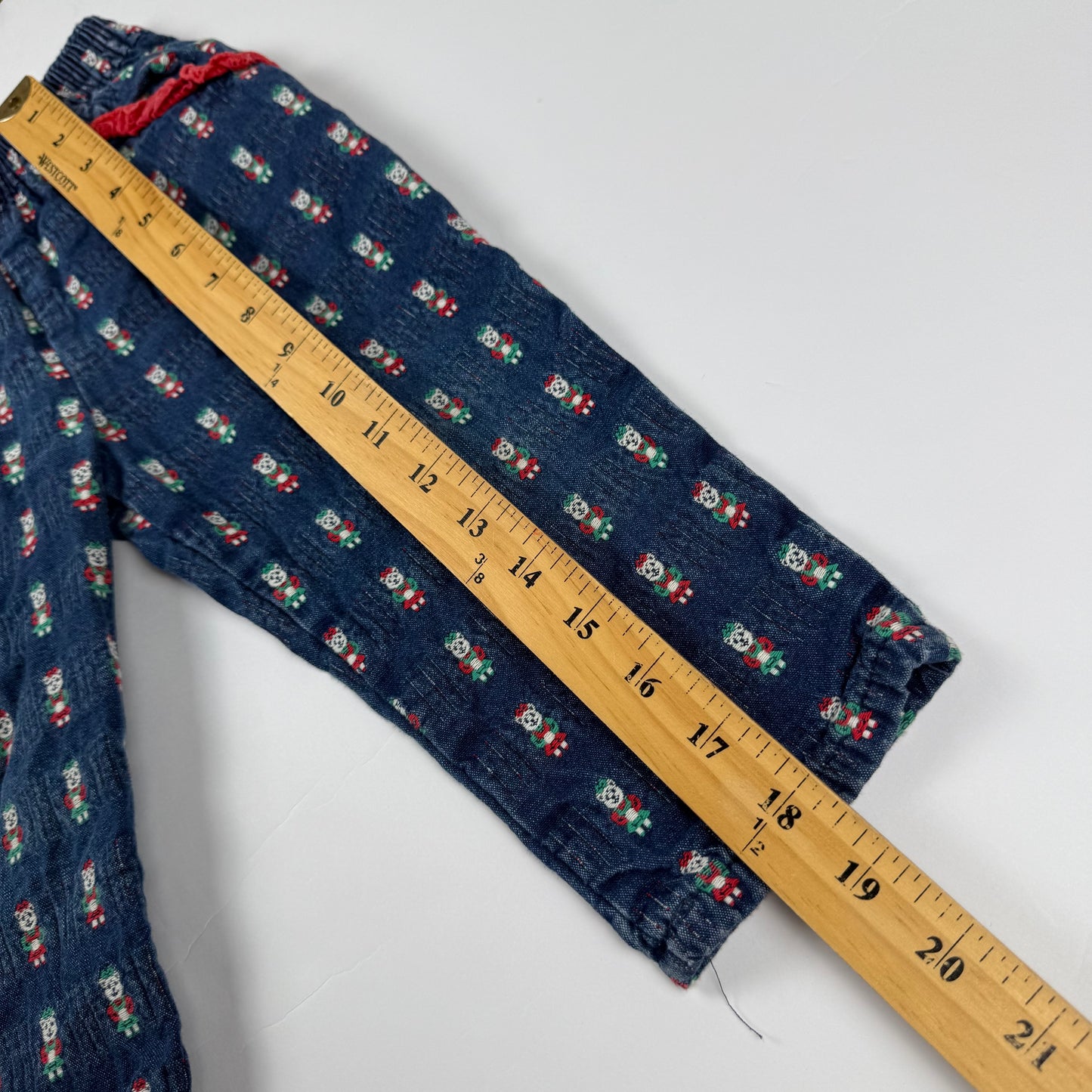 Vintage Oshkosh B'Gosh Christmas Bear Pants - 2T