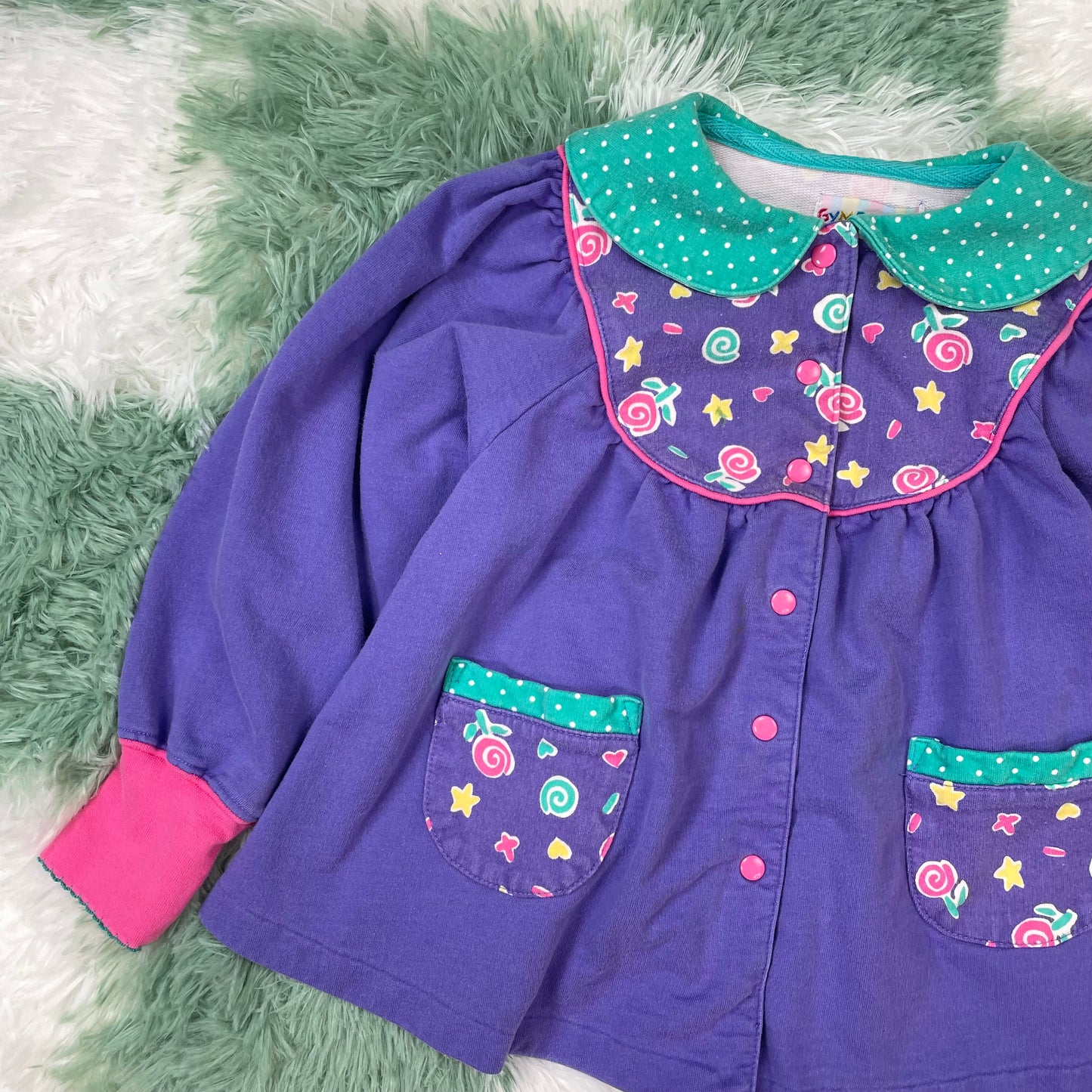 Vintage Gymboree Shirt and Leggings Set - Medium