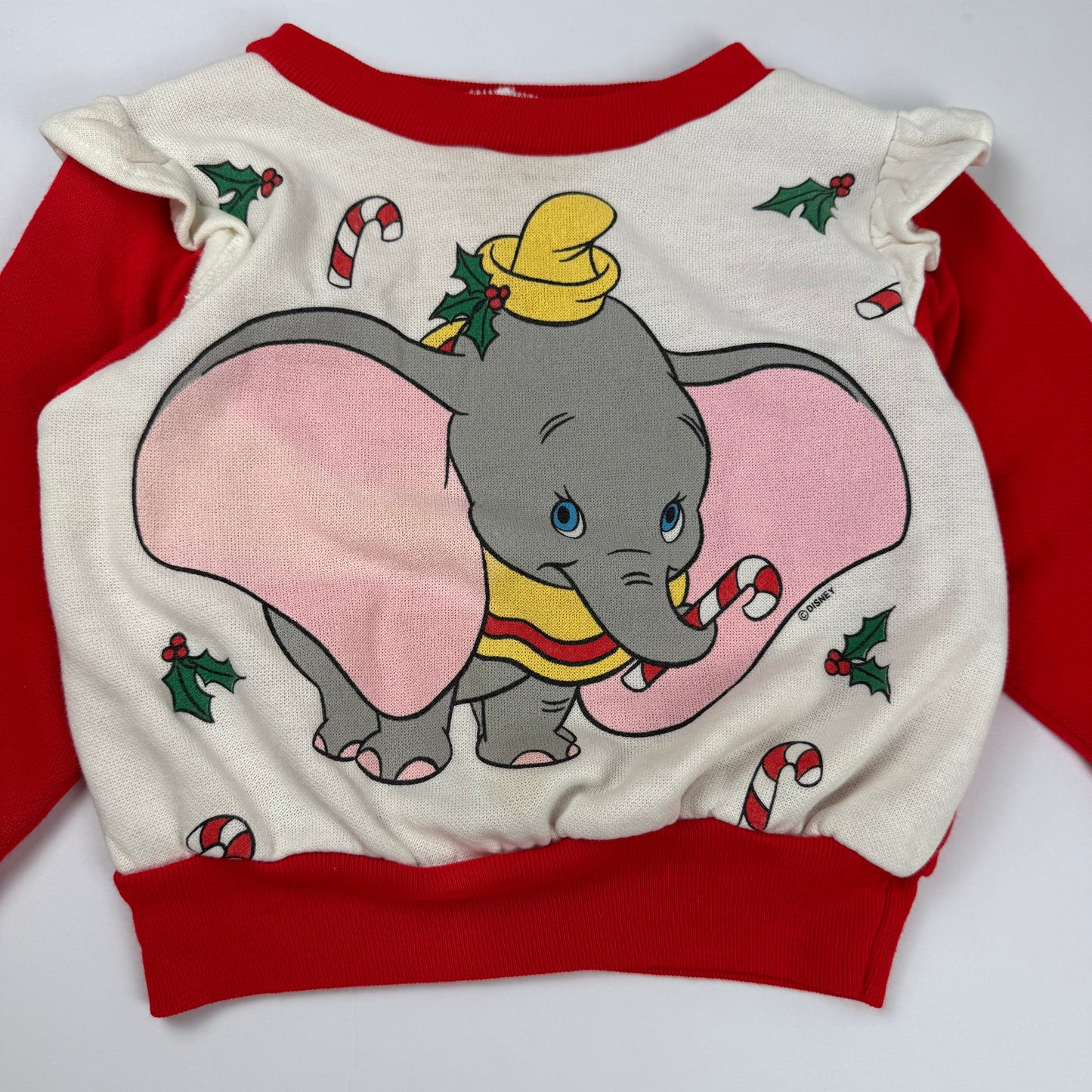 Vintage Dumbo Christmas Sweatshirt - 24 Months