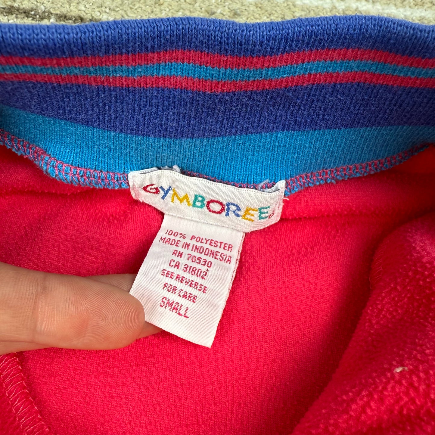 Vintage 1990's Gymboree Aspen Adventure Fleece Pullover Sweater - Small