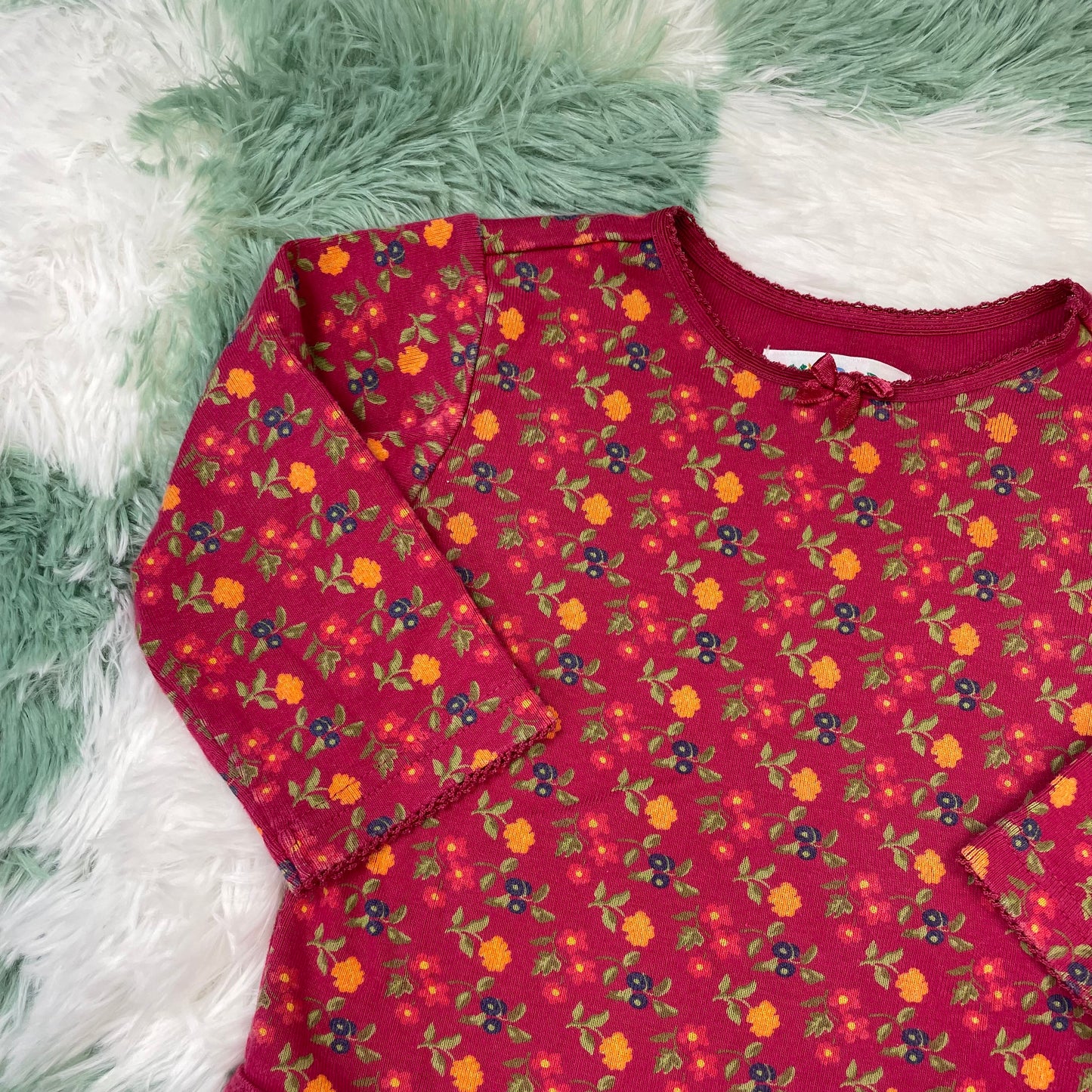 Vintage Gymboree Floral Onesie - XX Small