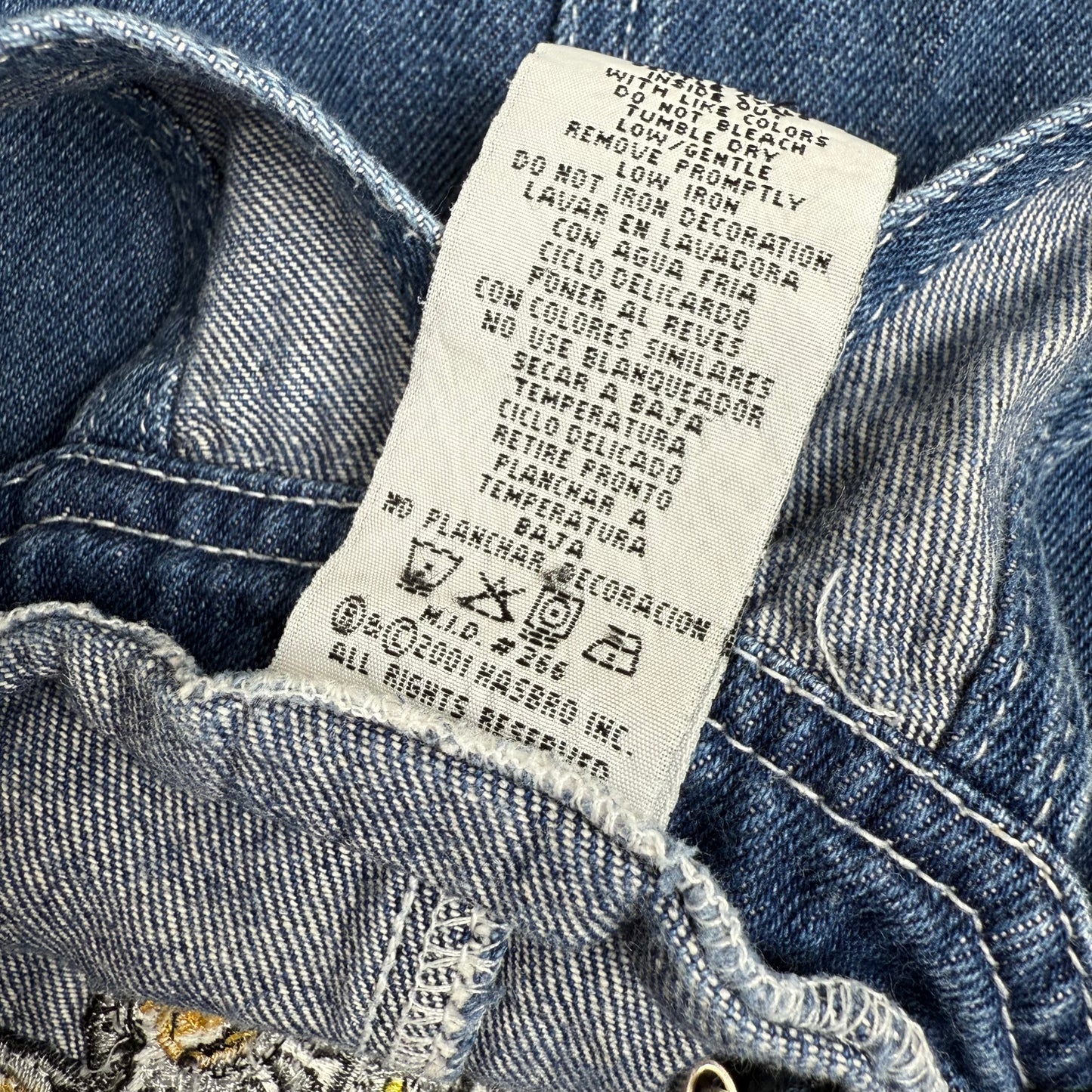 Vintage 2001 Tonka Trunk Denim Shortalls - 2T