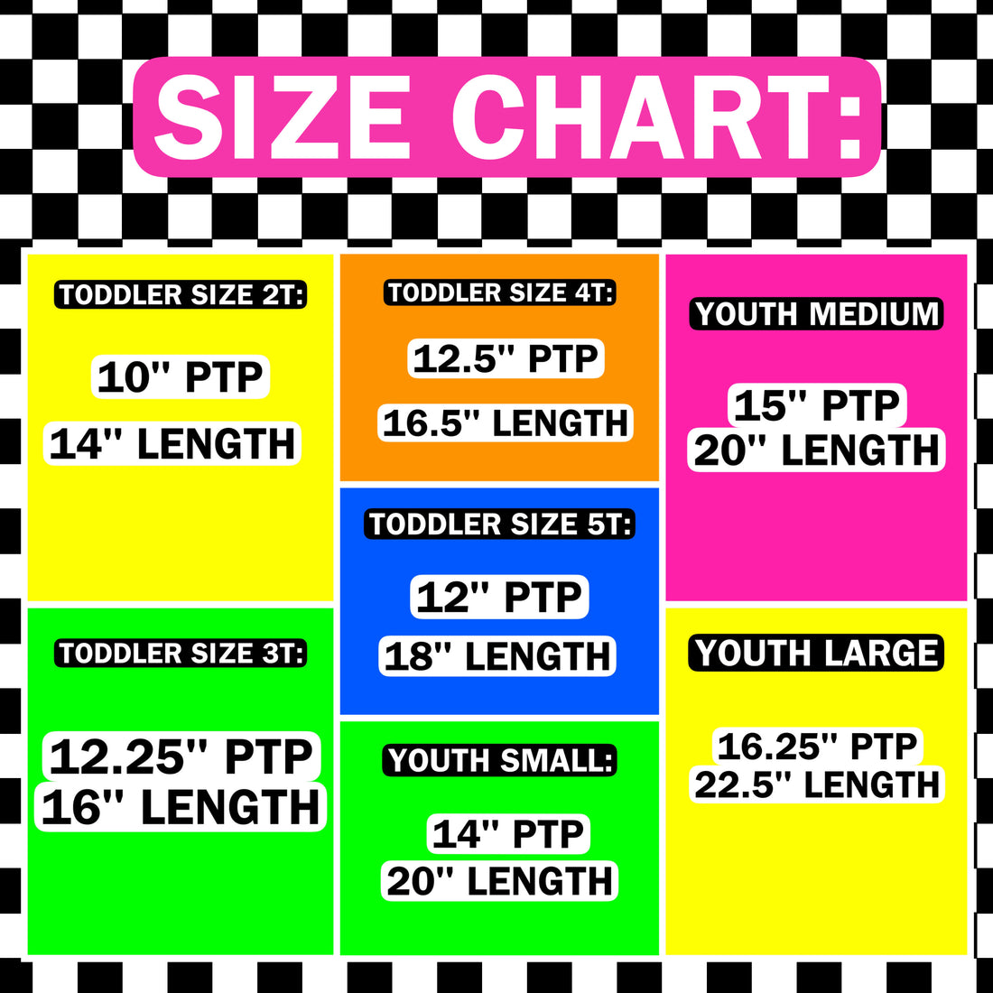 Children’s Vintage Clothing Size Guide