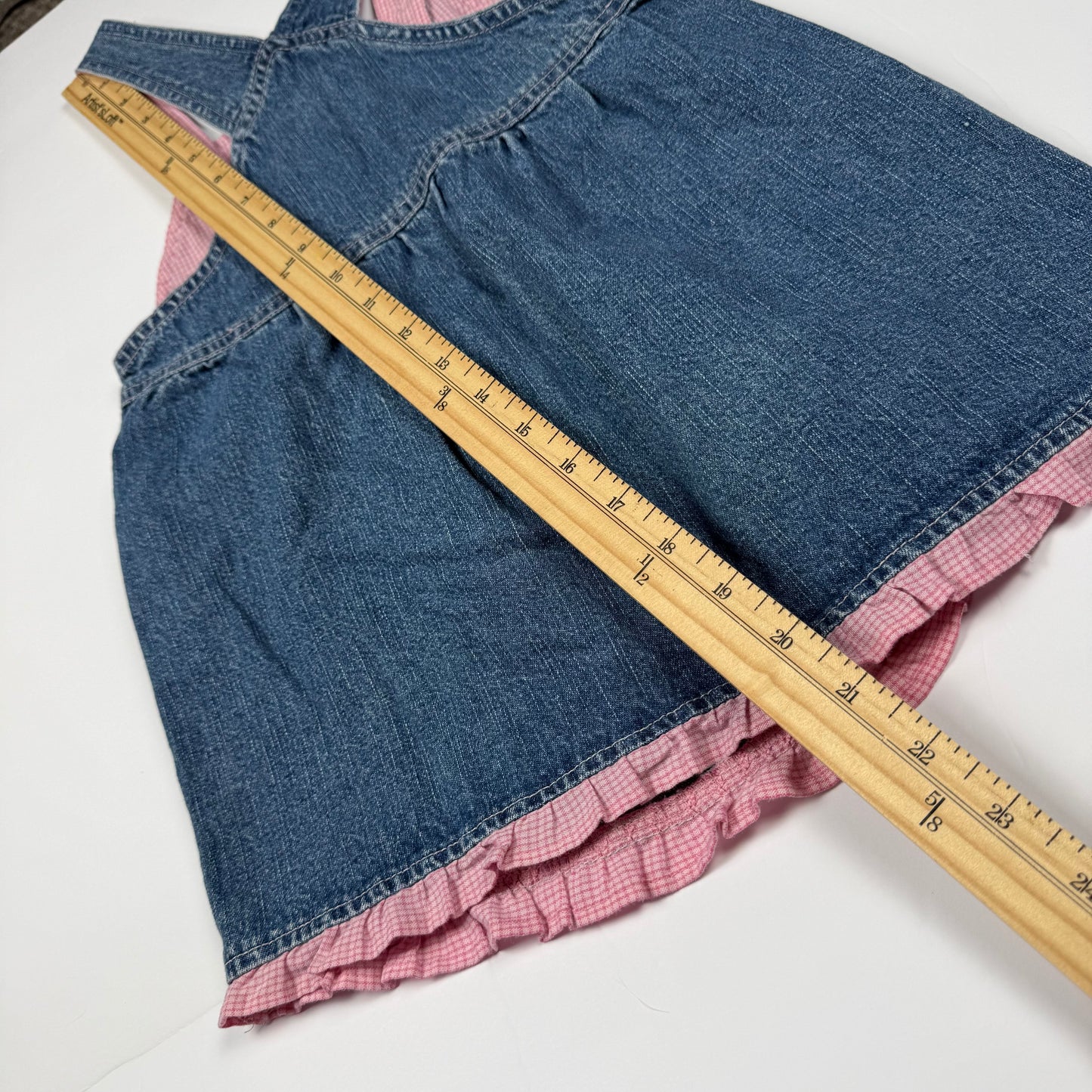 Vintage Y2K Winnie the Pooh Denim Dress - 3T