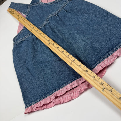 Vintage Y2K Winnie the Pooh Denim Dress - 3T