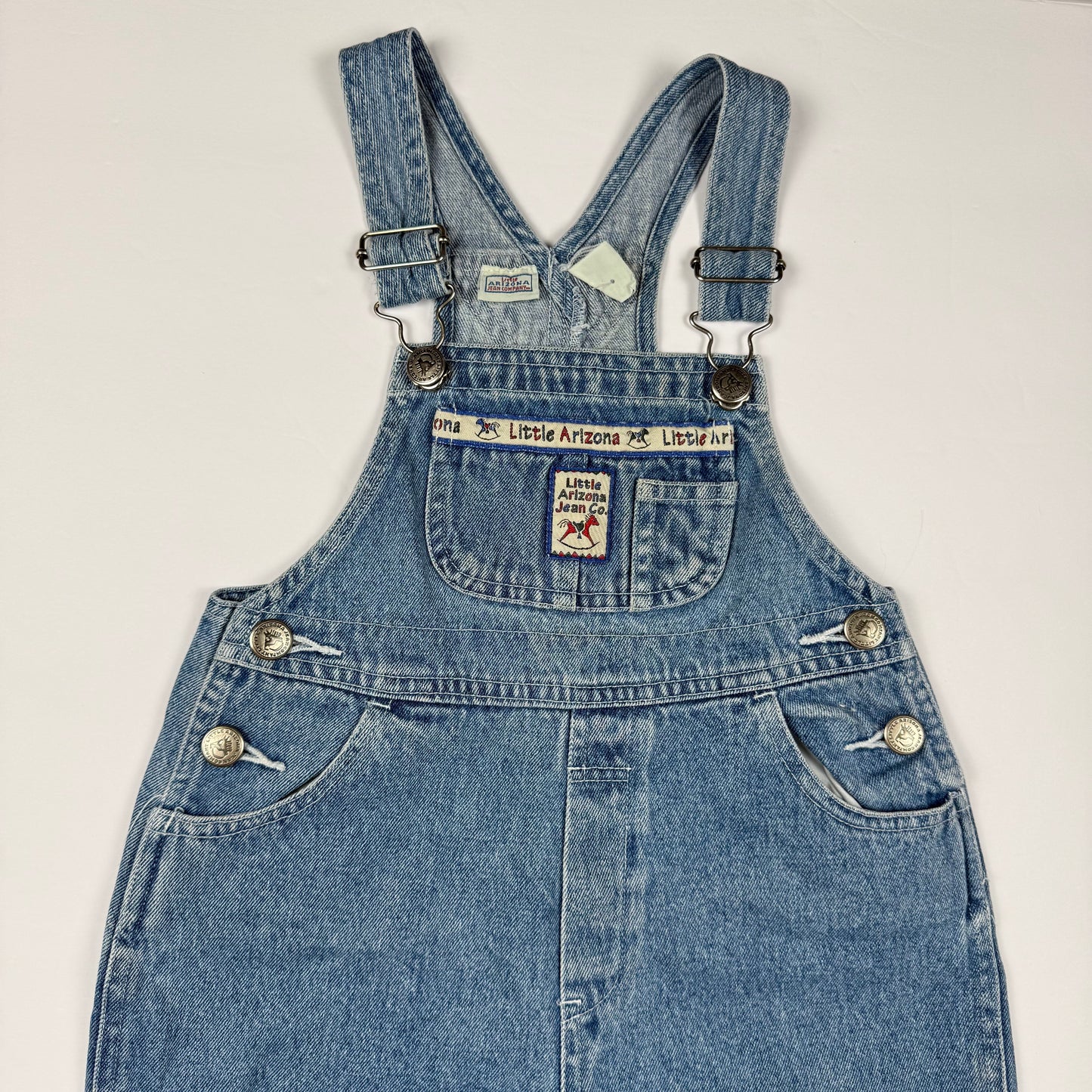 Vintage Arizona Two Piece Overalls and Onesie Set - 24 Months