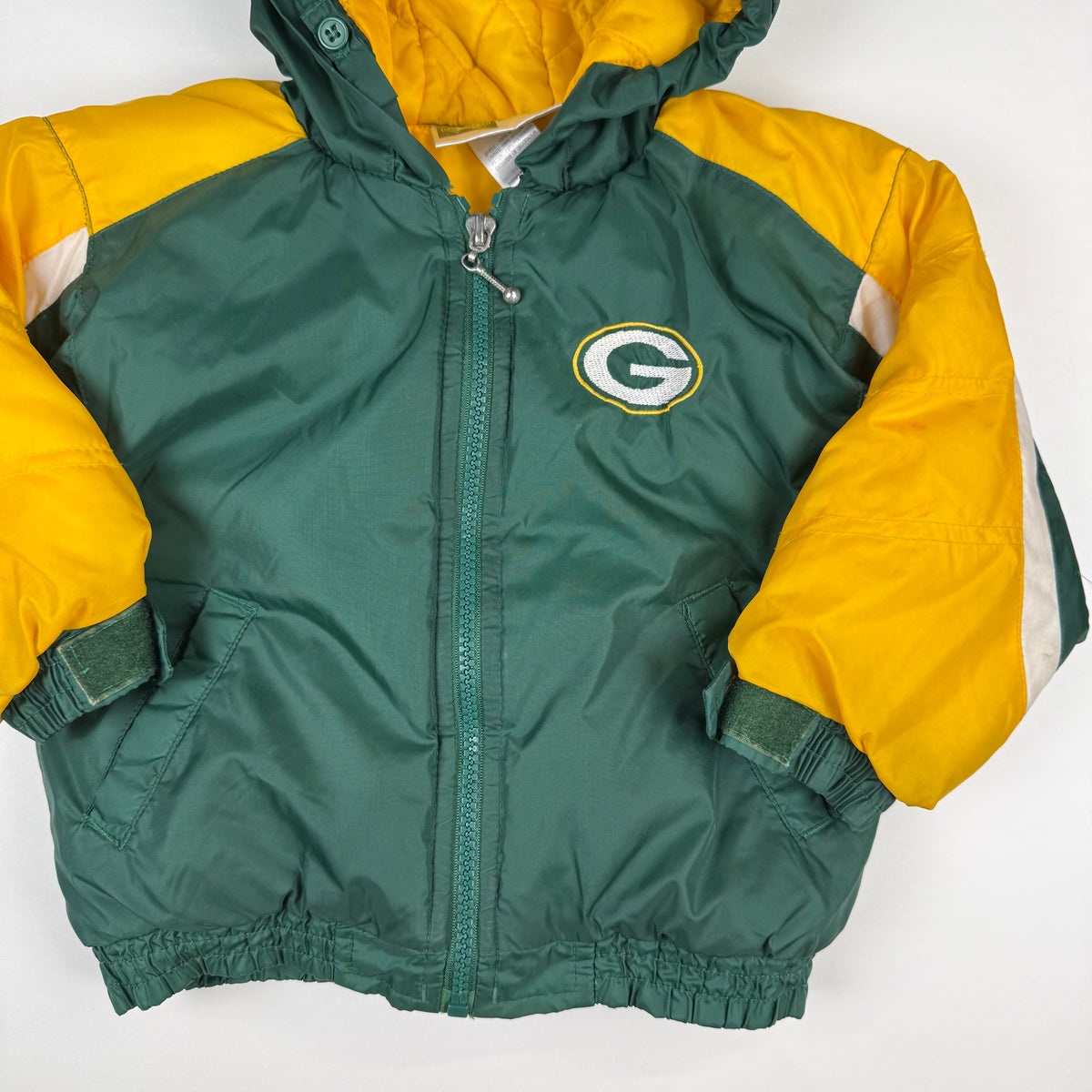 Vintage Green Bay Packers Winter Jacket - 12 Months