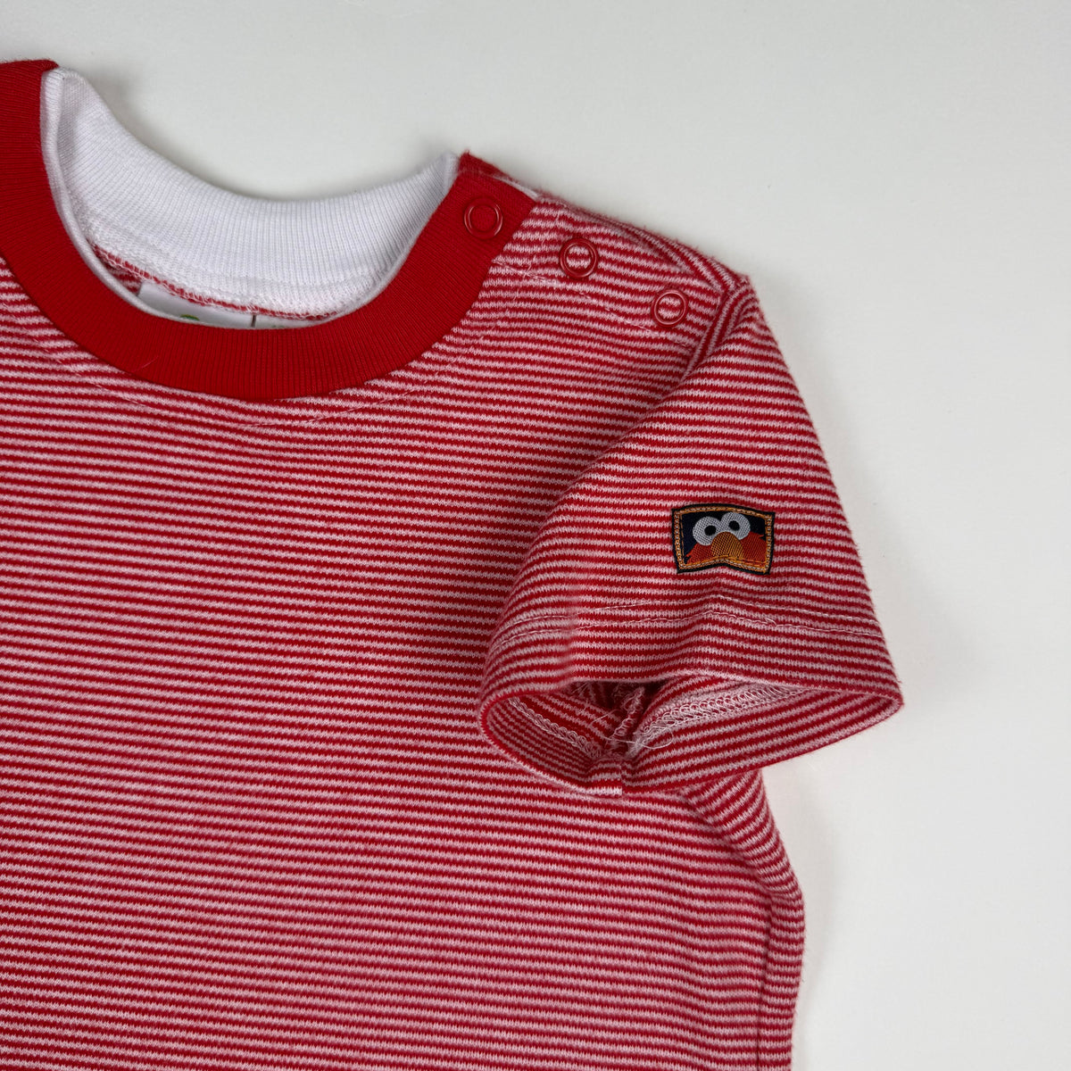 Vintage Elmo Striped Shirt - 18 Months