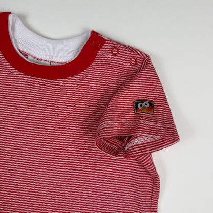 Vintage Elmo Striped Shirt - 18 Months