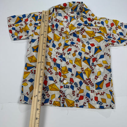 Vintage Sears Kite Button Down Shirt - 2T