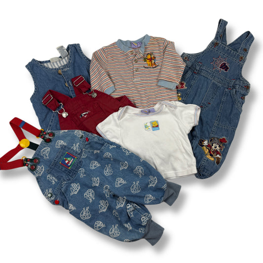 Baby Boy’s Vintage Clothing Bundle 0-3 Months