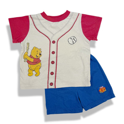Vintage Winnie the Pooh Baseball Set - 2T
