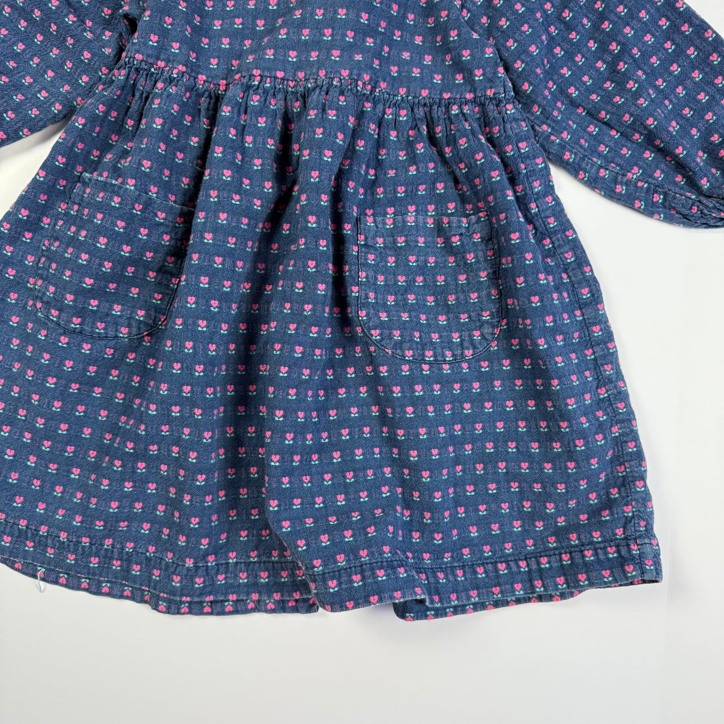 Vintage Oshkosh B'Gosh Floral Dress - 3T