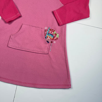 Vintage 2004 Strawberry Shortcake Fleece Nightgown - 4/5T